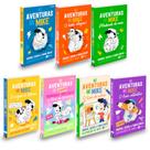 Livro As Aventuras de Mike -Col. Completa vol 1 a 4+Priminha Irritante+Livro de Colorir e Interativo