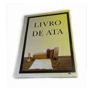 Livro Ata Oficial Capa Dura - Registro de Decisões da Igreja