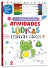 Livro - Atividades lúdicas - Kit escreva e apague
