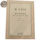 Livro b. cesi método para el estudio del piano libro 4 igualdad de las manos (estoque antigo) - RICORDI