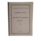Livro barrozo netto estudos de agilidade (estoque antigo) - RICORDI