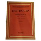 Livro beethoven sonata n 12 op. 26 en la bemol mayor para piano rev casella ( estoque antigo )