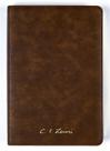 Livro - Bíblia C. S. Lewis NVI, Capa luxo marrom, Leitura Perfeita
