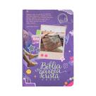 Livro - Bíblia da Garota Cristã NTLH, Capa dura roxa, Colagem