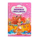 Livro - Bíblia das Meninas Corajosas arc full color c/ harpa - Lilás