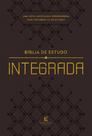 Livro - Bíblia de Estudo Integrada NVI, Capa luxo marrom – Uma perspectiva em ordem cronológica das Escrituras