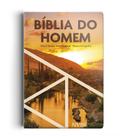 Livro - Bíblia do homem NVI - Capa semi luxo pôr do sol