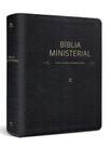 Livro - Biblia Ministerial - Nvi - Capa Pu Preta Luxo Livro - Biblia Ministerial - Nvi - Capa Pu Preta Luxo