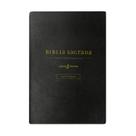 Livro - Bíblia NVI com Espaço para Anotações, Letra Grande, Capa luxo preta, Leitura Perfeita