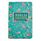 Livro - Bíblia NVI, Couro Soft, Flores, Letra Grande, Leitura Perfeita