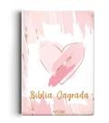 Livro - Bíblia NVI Slim semi luxo - Pinceladas de amor