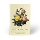 Livro - Bíblia NVI, Tecido sobre capa dura, Bouquet, Letras de Jesus em vermelho, Leitura Perfeita