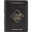 Livro - Bíblia Sagrada ARC, Letra Gigante, com palavras de Jesus destacadas, com índice, com zíper, Capa Couro Sintético Preta Livro - Bíblia Sagrada ARC, Letra Gigante, com palavras de Jesus destacadas, com índice, com zíper, Capa Couro Sintético Preta