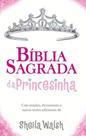 Livro - Bíblia Sagrada da Princesinha NTLH, Capa dura almofada, Rosa Glitter