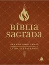 Livro - Biblia Sagrada King James - Letra Extra Grande - Marrom