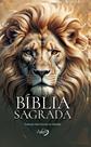 Livro - Bíblia Sagrada - Letras Grandes e Palavras de Jesus em Vermelho
