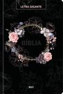 Livro - Bíblia Sagrada NVI - Letra Gigante - Flores preta