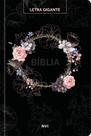 Livro - Bíblia Sagrada NVI - Letra Gigante - Flores preta
