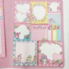 Livro Bloco de Notas Adesivos Papel de Carta Sanrio Personagem:My Melody