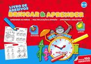 Livro - Brincar & aprender 6-8 : Livro de adesivos