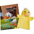 Livro Brinquedo Ilustrado com Fantoche EDGAR o Patinho 16 Páginas Livro Brinquedo Ilustrado com Fantoche EDGAR o Patinho 16 Páginas