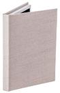 LIVRO CAIXA COM REVESTIMENTO EM LINHO BEGE 25cm MART
