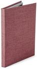 LIVRO CAIXA COM REVESTIMENTO EM LINHO ROSA 33cm MART