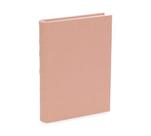 Livro-caixa em mdf com revestimento em pu rose Livro-caixa em mdf com revestimento em pu rose