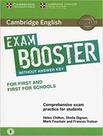 Livro - Cambridge English Exam Booster First And First School Wo Key And Cd Online