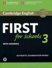 Livro - Cambridge English First For Schools 3 Sb With Answers With Audio
