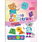 Livro Cartilha para Pintar Aprender Atividades Formas Geométricas + 100 Adesivos Tilibra Livro Cartilha para Pintar Aprender Atividades Formas Geométricas + 100 Adesivos Tilibra