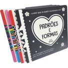 Livro Cartonado Para Bebês 0 a 12 Meses Estimulação Visual Coleção em 4 Volumes