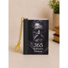 Livro Chaveiro 365 Reflexões Estoicas Book Charm Livro Chaveiro 365 Reflexões Estoicas Book Charm