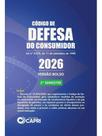 LIVRO CÓDIGO DE DEFESA DO CONSUMIDOR VERSÃO BOLSO - 2º SEMESTRE - 2026