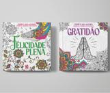 Livro - Coleção Jardim dos Sonhos | Felicidade Plena + Gratidão - Livro de Colorir Adulto