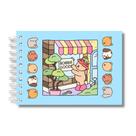 Livro Colorir Bobbie Goods 50 Folhas Desenhos Pintar Ursinho