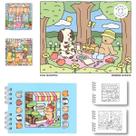 Livro colorir bobbie goods capa dura 50 folhas c/ protetor