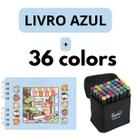 Livro Colorir Bobbie Goods Original Kit Canetas Desenho Imaginação Didatico Caderno Presente LIVRO BOBIE GOODS