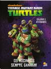 Livro - Colorir e atividades(GG)-Ninja Turtles: Mocinhos sempre...