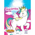 Livro com Adesivos Brinque e Descubra Unicórnios Livro com Adesivos Brinque e Descubra Unicórnios