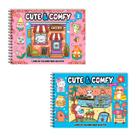 Livro - Combo Cute & Comfy Super Extra - Kit com 2 Livros - Capa Dura Holográfica