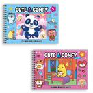 Livro - Combo Cute & Comfy Super - Kit com 2 Livros - Capa Dura Holográfica