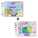 Livro - Combo Cute e Comfy Super Special - Kit com 02 Livros de Colorir Encadernação em Disco Livro - Combo Cute e Comfy Super Special - Kit com 02 Livros de Colorir Encadernação em Disco