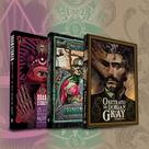 Livro - COMBO NS CLASSICS | EDIÇÃO DE LUXO COM FITILHO E PINTURA TRILATERAL: O RETRATO DE DORIAN GRAY, OS SETE DEDOS DA MORTE E FRANKENSTEIN