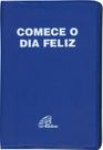 Livro - Comece o dia feliz - Capa plástica azul