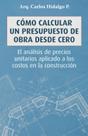 Livro Cómo calcular un presupuesto de obra desde cero (Espanhol)