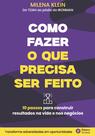 Livro - Como fazer o que precisa ser feito