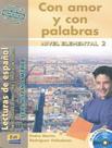 Livro - Con amor y con palabras - nivel elemental 2 con cd