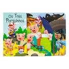 Livro - Contos Clássicos com Abas: Três Porquinhos, Os