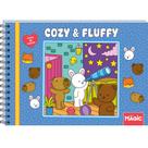 Livro - Cozy and Fluffy Bluish - Livro de Colorir
